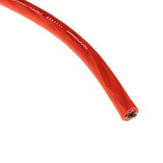 Провод силовой AMP PRO 8Ga OFC Extremely flexible Красный медь 100% оптом — цена от партии. Поставки для магазинов и установочных центров | AMPGROUP
