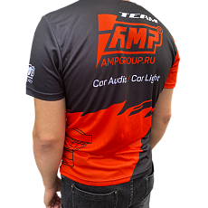 Футболка AMP TEAM оптом — цена от партии. Поставки для магазинов и установочных центров | AMPGROUP
