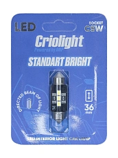 Светодиод салонный AMP StandartBright C5W(36mm) 1 штука оптом — цена от партии. Поставки для магазинов и установочных центров | AMPGROUP
