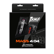 Провода комплект AMP MASS 4.04 для 4-канального усилителя (CCA) оптом — цена от партии. Поставки для магазинов и установочных центров | AMPGROUP
