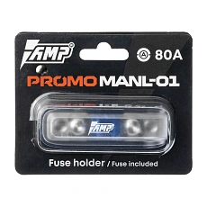 Держатель предохранителя AMP PROMO MANL-01(80A) предохранитель в комплекте. оптом — цена от партии. Поставки для магазинов и установочных центров | AMPGROUP
